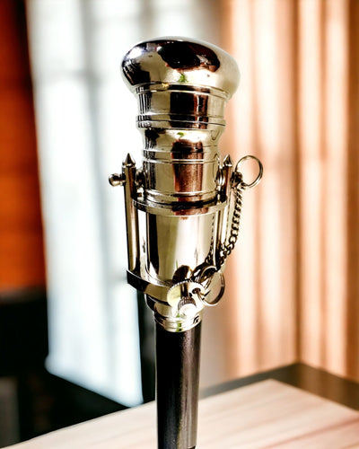 SÉTAPÁLCA TÁMASZTÓFOGANTYÚVAL ÉS TÁVCSŐ FUNKCIÓVAL – ELEGÁNS ÉS DIVATOS, 95 CM - kapitányi "Navigator's Crest"