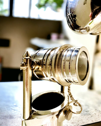 SÉTAPÁLCA TÁMASZTÓFOGANTYÚVAL ÉS TÁVCSŐ FUNKCIÓVAL – ELEGÁNS ÉS DIVATOS, 95 CM - kapitányi "Navigator's Crest"