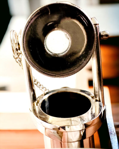 SÉTAPÁLCA TÁMASZTÓFOGANTYÚVAL ÉS TÁVCSŐ FUNKCIÓVAL – ELEGÁNS ÉS DIVATOS, 95 CM - kapitányi "Navigator's Crest"