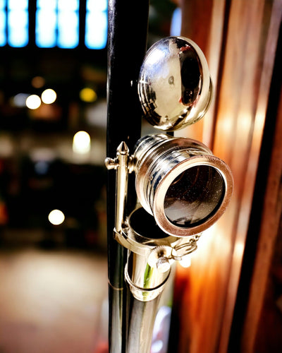 SÉTAPÁLCA TÁMASZTÓFOGANTYÚVAL ÉS TÁVCSŐ FUNKCIÓVAL – ELEGÁNS ÉS DIVATOS, 95 CM - kapitányi "Navigator's Crest"