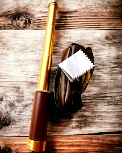 Explorer 25x30 Monokuláris Távcső - Hordozható, Összecsukható Kézi Teleszkóp, személyre szabható gravírozással