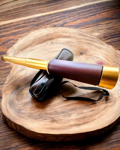 Explorer 25x30 Monokuláris Távcső - Hordozható, Összecsukható Kézi Teleszkóp, személyre szabható gravírozással