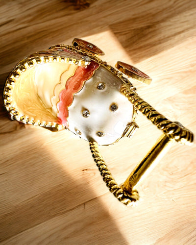 Kis Mesebeli Ékszerkocsi, kincsek - Királyi Elegancia, személyre szabás gravírozással