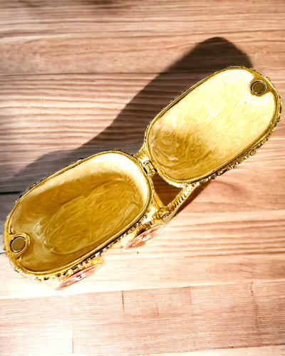 Kis Mesebeli Ékszerkocsi, kincsek - Királyi Elegancia, személyre szabás gravírozással