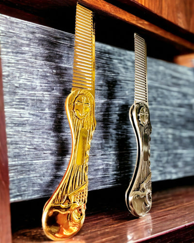 Mystic Skull Comb - prémium fésű, gravírozással személyre szabható