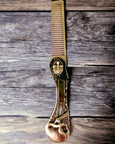 Mystic Skull Comb - prémium fésű, gravírozással személyre szabható