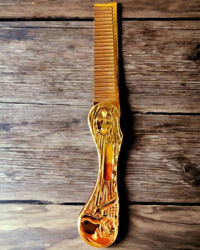 Mystic Skull Comb - prémium fésű, gravírozással személyre szabható