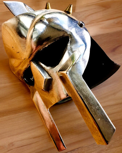 "Sparta" Gladiátor Lovagi Maszk - személyre szabható gravírozással