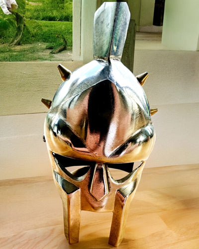 "Sparta" Gladiátor Lovagi Maszk - személyre szabható gravírozással