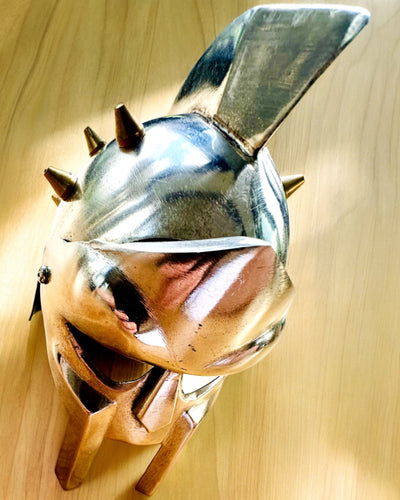 "Sparta" Gladiátor Lovagi Maszk - személyre szabható gravírozással