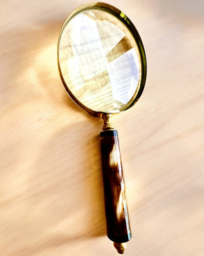 Nagy Retro Nagyító, személyre szabható ajándék gravírozással - választható változatok