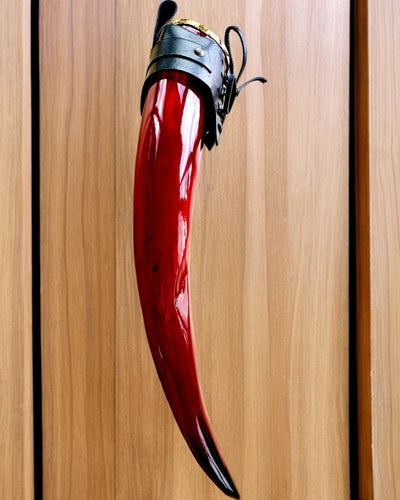 Harcos szarukupa - Piros - gravírozással személyre szabható