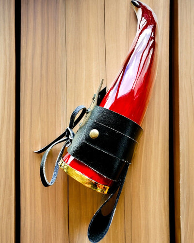 Harcos szarukupa - Piros - gravírozással személyre szabható