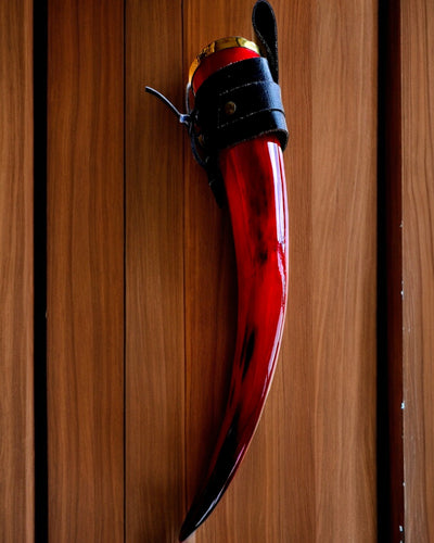 Harcos szarukupa - Piros - gravírozással személyre szabható