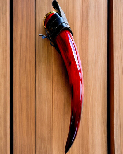 Harcos szarukupa - Piros - gravírozással személyre szabható