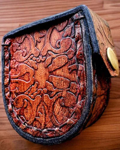 Maharadzsa Elegáns Tok Zsebórához vagy Iránytűhöz - személyre szabható gravírozással