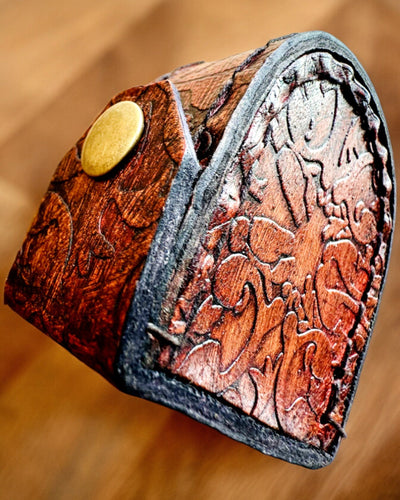 Maharadzsa Elegáns Tok Zsebórához vagy Iránytűhöz - személyre szabható gravírozással