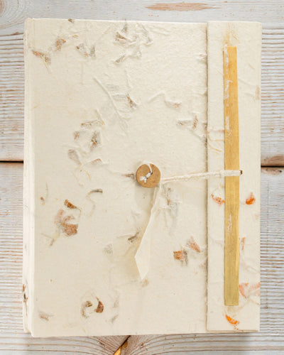 Nagy Lokta jegyzetfüzet Botanikai virágzás – Virágok (45 lap, 21 x 15 cm)