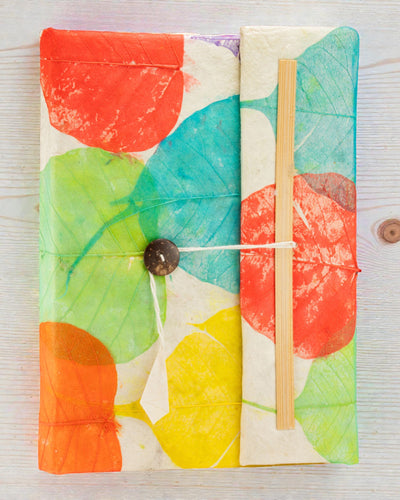 Nagy Lokta színes levelek (21x15cm) - 45 levél