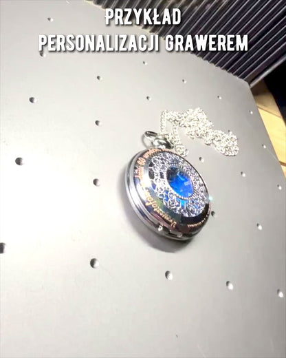 Gravírozható "Royal Timekeeper" Zsebóra