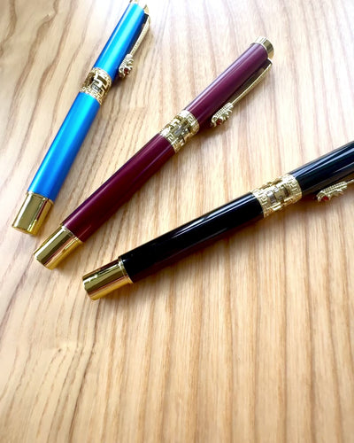 Elegáns Sárkány Toll, 3 színváltozat, gravírozással személyre szabható ajándék