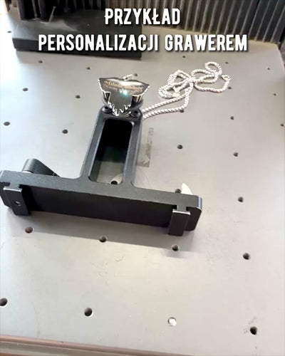Amulet Sercostrzelec Mroczne Skrzydła Miłości, możliwość personalizacji grawerem na prezent