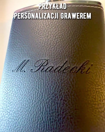 Zestaw Piersiówek "Stylowy Dżentelmen" - możliwość personalizacji grawerem na prezent