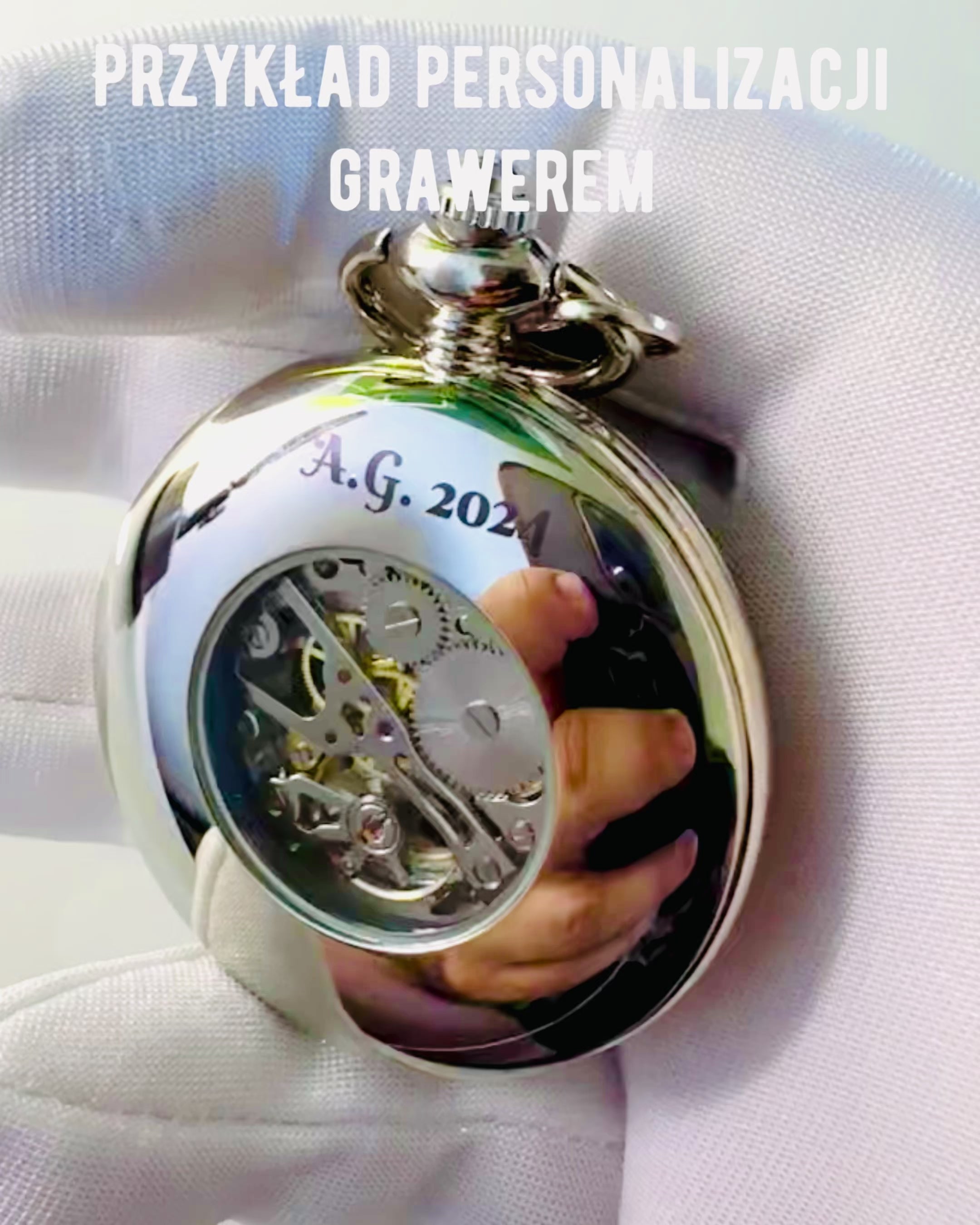 Gravírozható "Heritage Timekeeper" Zsebóra