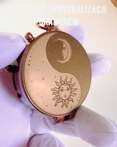 Indiai Odüsszeusz Iránytű – Retro Felfedező Gyöngyszem - gravírozási lehetőség