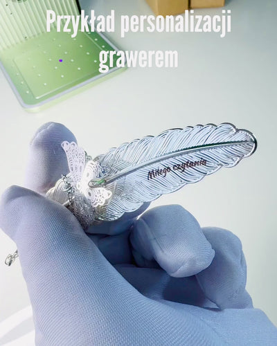 Kreatív Retro Stílusú Könyvjelző Toll- és Pillangómotívummal – Elegáns Ajándék Anyának, Tanárnak, Promóciós, Ezüst/Rózsaszín Színben