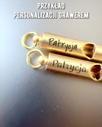 Elegáns Sípok - 4 síp változat, választható síp, gravírozási lehetőséggel