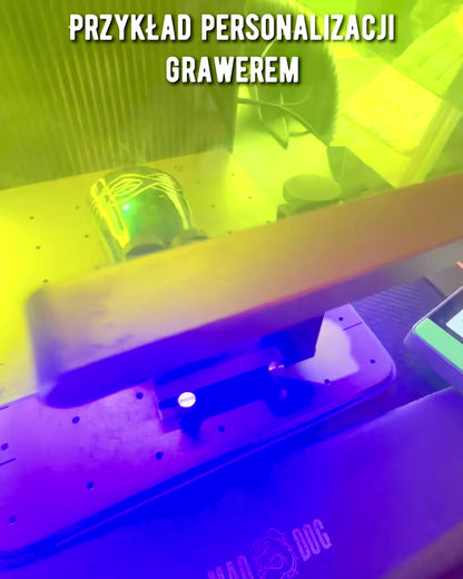 Ręcznie Robiony Mały Kubek z Możliwością Grawerowania, kieliszek Indyjski Kubek, możliwość personalizacji na prezent, grawer. Kolor ciemny