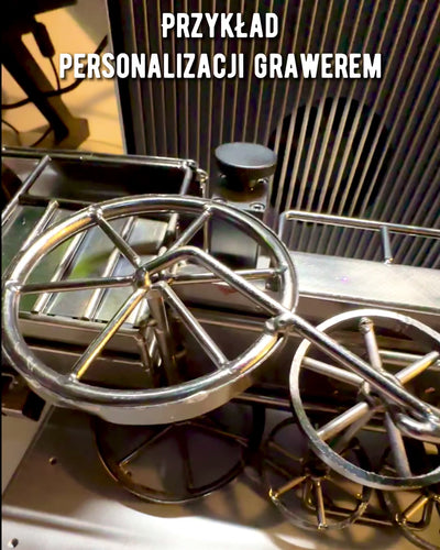 Vasmozdony „Retro Express” – dekoráció, modell, kézzel készített, gravírozható ajándék