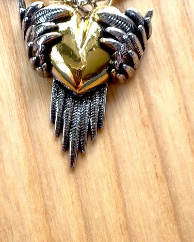Amulet Sercostrzelec Mroczne Skrzydła Miłości, możliwość personalizacji grawerem na prezent