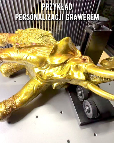 Királyi Elefánt Gravírozási Lehetőséggel - Elegancia és Luxus, személyre szabás ajándéknak