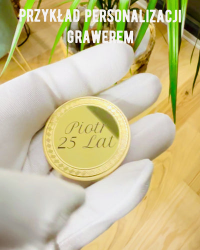 Üres Érme Kihívásokkal Személyre Szabható Gravírozással – Gyűjtői, 40mm, négy modell