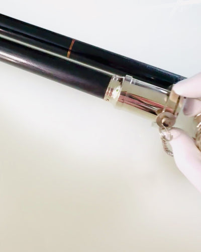 SÉTAPÁLCA TÁMASZTÓFOGANTYÚVAL ÉS TÁVCSŐ FUNKCIÓVAL – ELEGÁNS ÉS DIVATOS, 95 CM - kapitányi "Navigator's Crest"