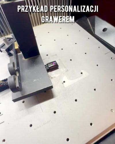 Bransoleta Męska Magnetic Love – skórzana z możliwością personalizacji grawerem na prezent