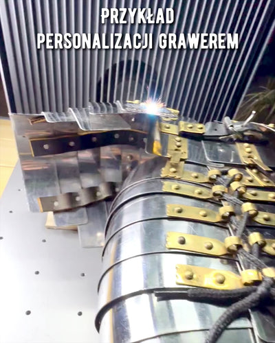 Városi Harcos Páncélja - Kézzel Készített, Gravírozási Lehetőség, Magasság Körülbelül 40 cm