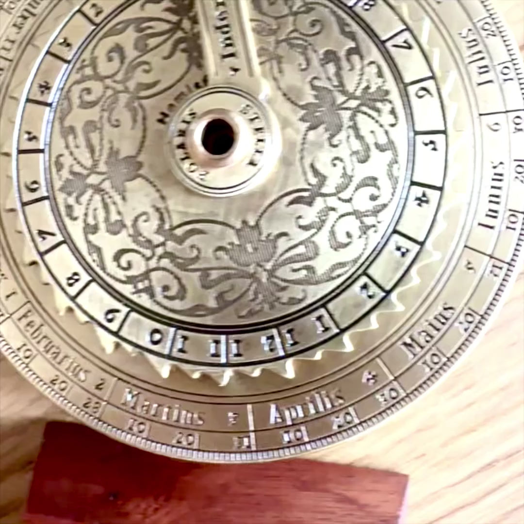 H31 csillagóra, nokturnál, mechanikus árapály-számítógép Abacus, személyre szabott gravírozással