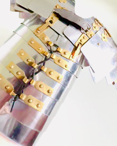 Városi Harcos Páncélja - Kézzel Készített, Gravírozási Lehetőség, Magasság Körülbelül 40 cm