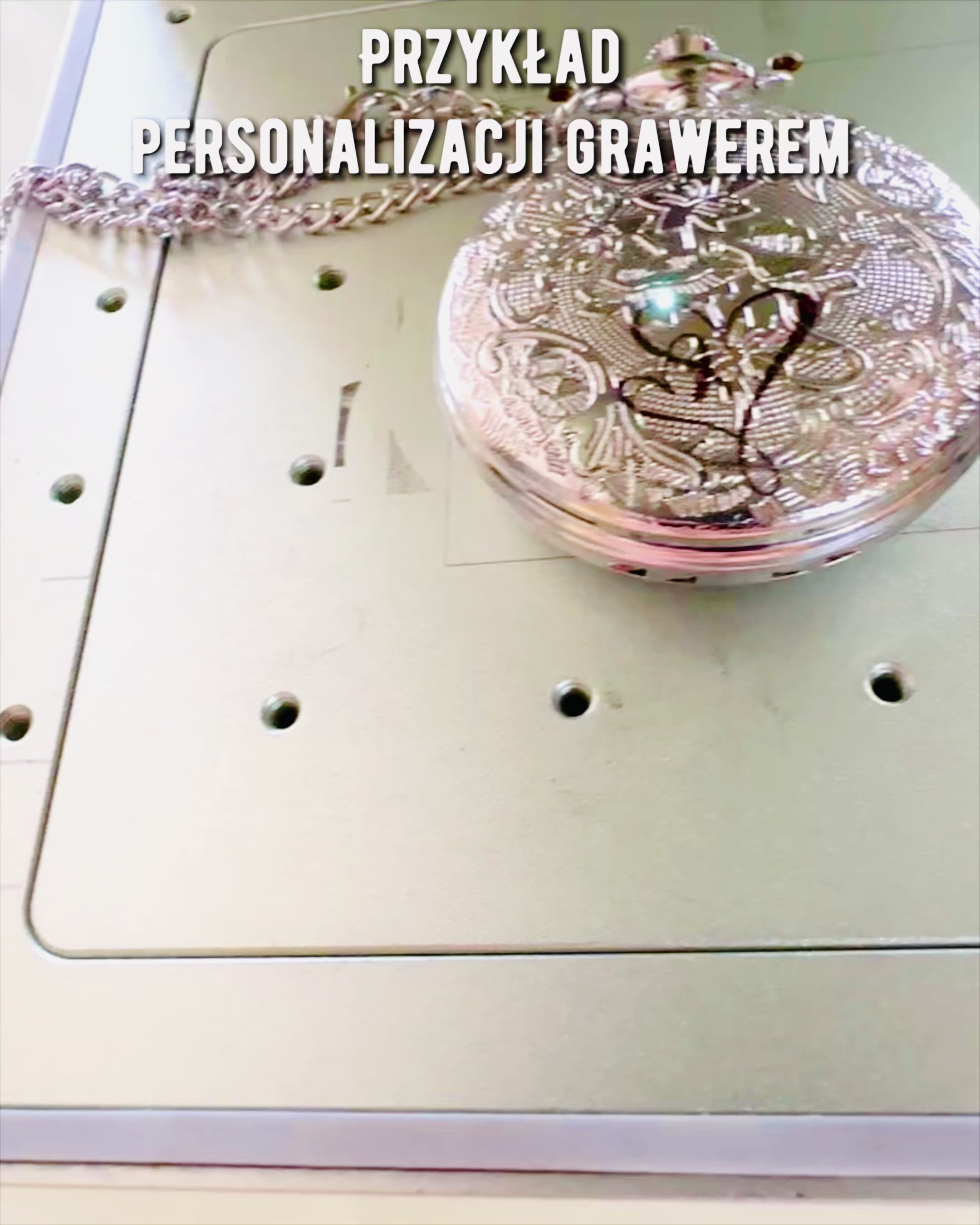 Gravírozható "Royal Timekeeper" Zsebóra