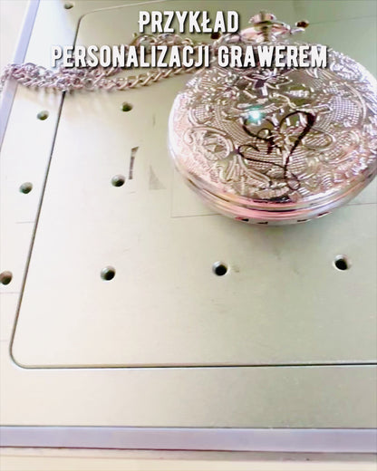 Gravírozható "Royal Timekeeper" Zsebóra