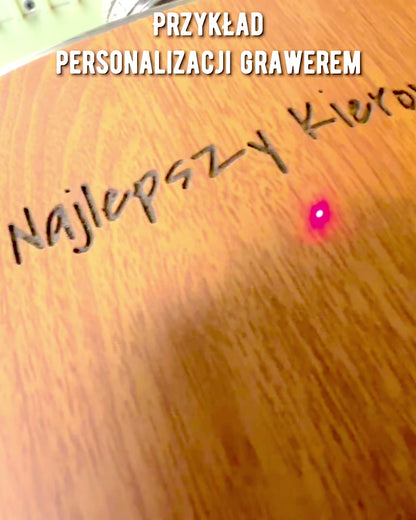 "Elegance" Fa Kulacs Készlet gravírozással személyre szabható