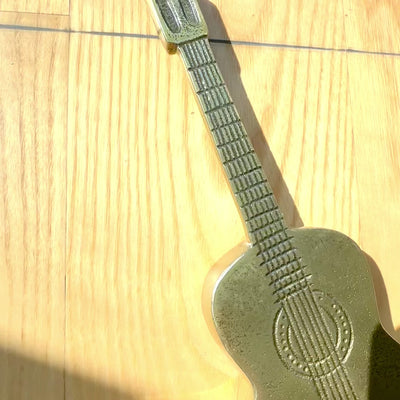Metalowa gitara dekoracyjna MUS-20 z możliwością personalizacji grawerem
