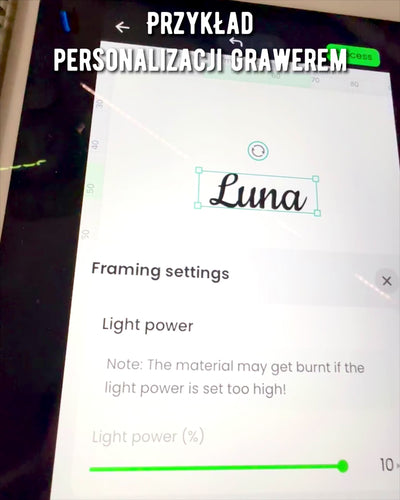 "Misztikus Róka" Zsebóra Gravírozási Lehetőséggel