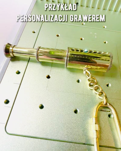 "Złota Przygoda" zsebtávcső - kulcstartó személyre szabási lehetőséggel