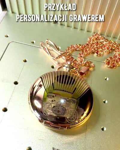 Klasszikus Stílusú Zsebóra – Rózsaarany, Vintage Elegancia
