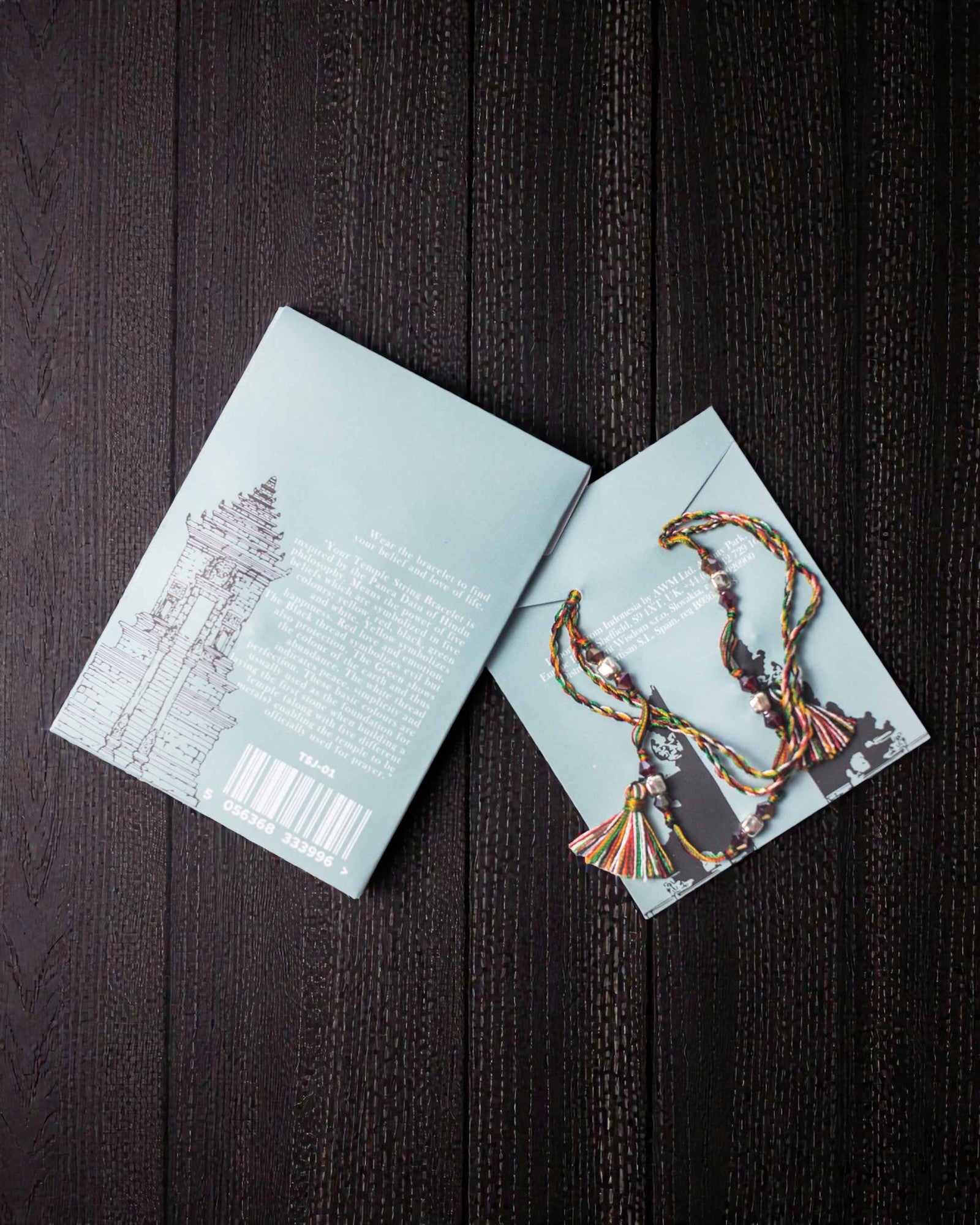 Templomi zsinóros karkötő Panca Dharma – A hit ereje