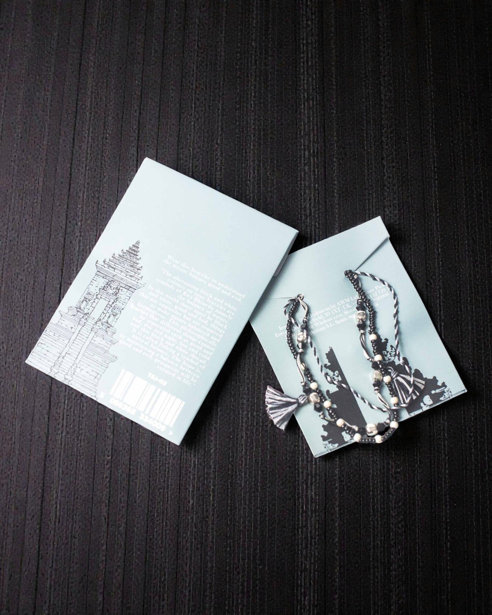 Templomi zsinóros karkötő Yin Yang – A természet egyensúlya